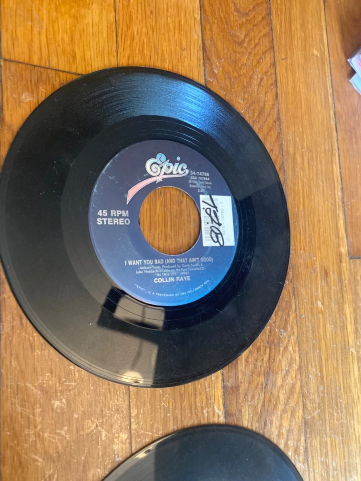 Collin Raye Let it be me / I want you bad Vinyl 45 RPM - Image 1 of 1
