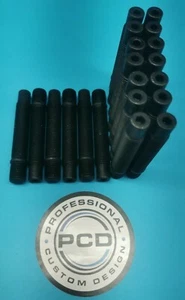 20x M12x1,5 CHROM Radbolzen & Mutter Umbausatz 82 mm Länge UND KONTERMUTTERN - Bild 1 von 2