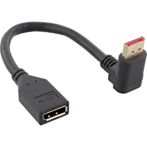 InLine DisplayPort 1.4 Adapterkabel ST/BU 8K4K oben gewinkelt 0.15m Vergoldete - Bild 1 von 1