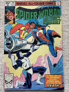 SPIDER-WOMAN #29 UK Price Marvel Comics 1980 VF- - Picture 1 of 1