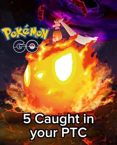 Pokemon 5 Gigantamax Cinderaces caught in your P T C SAFE! - Picture 1 of 1