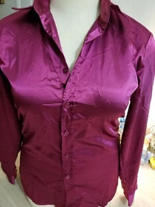 CLEARANCE Men's Red Button Up Shirt  Size S PAUL JONES  - Picture 1 of 3