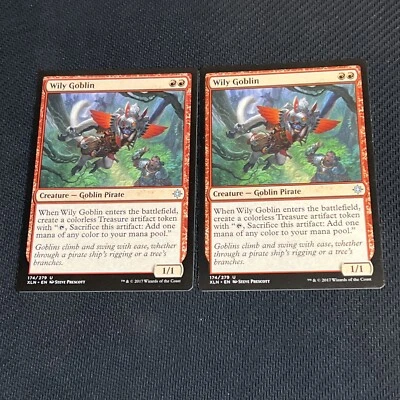 Wily Goblin Magic The Gathering Mtg Ixalan Card 2 - Image 1 of 4