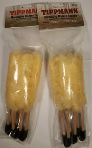 2 paquetes de 3 hisopos de barril reutilizables Tippmann nuevos en paquete para pistolas de pintura  - Imagen 1 de 3
