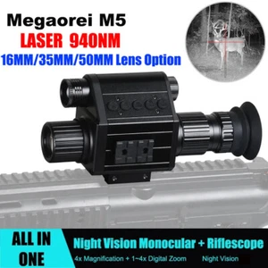 Megaorei M5 Nachtsicht IR Infrarot Zielfernrohr 940nm Visier Kamera 1080P