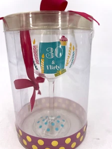 Ganz-30 & Flirty Mini Wine Glass 4" #221583 - Picture 1 of 2