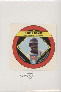 1994 Innovative Confections Sucker Saver Discs Uncut Square Barry Bonds #19