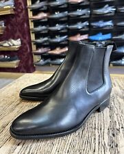 Mens Black Givenchy Leather Chelsea Boots Shoes  Sz 10 US / 43 EU Made In ITALY