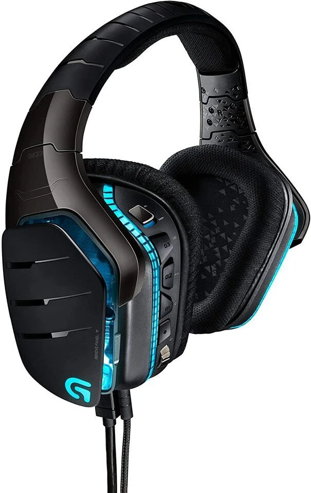 Logitech G633 Artemis Spectrum Black Over the Ear Gaming Headset