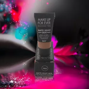 Make Up For Ever Matte Velvet Skin Liquid Foundation 5Ml/0.16 Fl Oz Shade Y505 - Picture 1 of 24