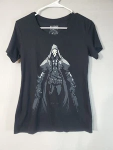 Overwatch T-shirt Women's Size Medium 'Death Walks Among You' Gaming - Picture 1 of 6