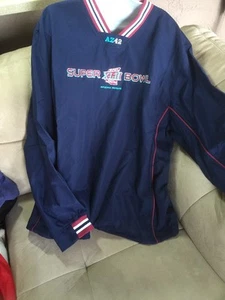 PATRIOTS & GIANT Super Bowl XLII Chaqueta Suéter Bordada L PARA HOMBRE NUEVO NUEVO NUEVO NUEVO CON ETIQUETAS - Imagen 1 de 6