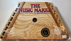 Vintage Nepenenoyka THE MUSIC MAKER Lap Harp Musical Instrument w/box and Songs. - Picture 1 of 5