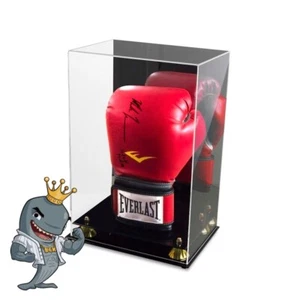 Guante de Boxeo Acrílico BCW Pantalla Vertical Elevadores/Espejo Dorado ENVÍO GRATUITO - Imagen 1 de 1