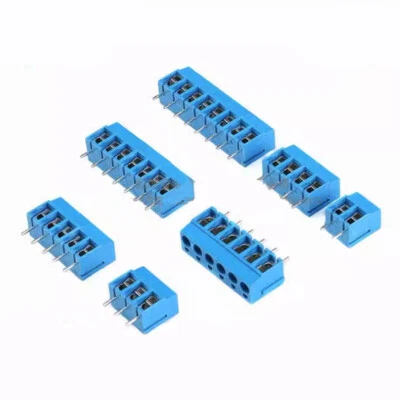 KF300 5.0mm Pitch 2 Pin 3 Pin Straight Pin PCB Screw Terminal Blocks 250V/16A - Image 1 of 4