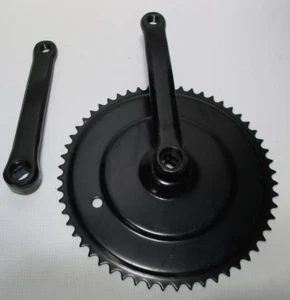 Juego de bielas bicicleta giratoria 170 mm 9/16" 56t NOS NUEVO 56 dientes - Imagen 1 de 5