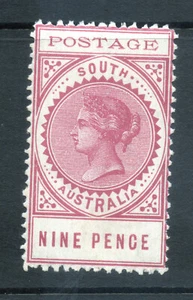 South Australia 1902 10d yellow (thin POSTAGE) SG 274 fine L/M, cat £18+ - Picture 1 of 2