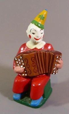 CIRQUE PHILIPPE - CLOWN MUSICIEN - JOUET ANCIEN - Photo 1/2