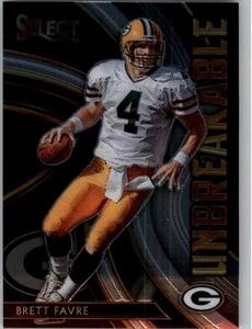 2020 Select Unbreakable #1 Brett Favre - FB - Picture 1 of 2
