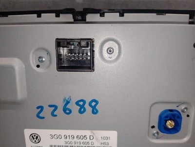 3G0919605D bildschirm für VOLKSWAGEN PASSAT B8 (3G2 CB2) 2.0 TDI 2014 5504819 - Bild 1 von 4