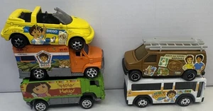 Matchbox Mattel Dora und Diego Vintage 5 Stück (1996, 2002, 2004, 2004 2005) - Bild 1 von 9