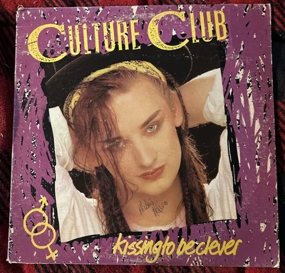 Culture Club - KISSING TO BE CLEVER Vinyl Record LP Epic FE 38398  — 第 1/4 张图片