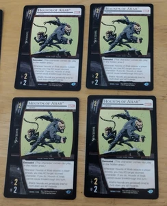 MARVEL VS TCG MMK-198 Hounds of Ahab - Army Uncommon X4 - Picture 1 of 1