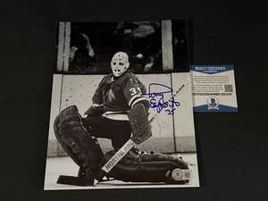 Tony Esposito Chicago Blackhawks Autographed Signed 8x10 Beckett COA .. - Picture 1 of 1