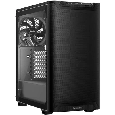 be quiet! Pure Base 501 Airflow Window Black PC-Gehäuse 2x 140mm PWM-Lüfter - Bild 1 von 4