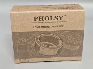 PHOLSY Lens Mount Adapter for Nikkor G/F/AI/AIS/D/AF-S W/ Nikon F ( G-Type) To E - Picture 1 of 8