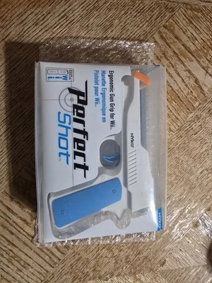 Vintage Nyko Perfect Shot Ergonomic Gun Grip 2008 Wii Accessory New NIB SEALED - Image 1 of 2