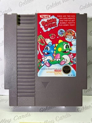 Bubble Bobble - Nintendo Entertainment System NES + Manual & Sleeve - Image 1 of 4