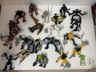 Lego Bionicle Juego de 21 Figuras de Juguete Surtidas McDonalds Happy Meal 2007 2008 Foto 1 de 4