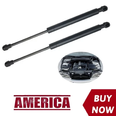 2PCS Front Hood Supports Gas Struts Shocks For BMW 323Ci 323i 325Ci 325i 325xi Foto 1 de 4