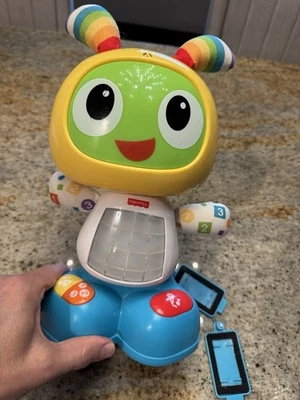 Fisher‑Price Bright Beats Dance & Move BeatBo Dancing Robot – TESTED, Works, LED - Image 1 of 4
