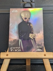 2025 Topps Chrome Star Wars #AV-116 Figrin D'an Aurebesh Variation #59/99 - Picture 1 of 3