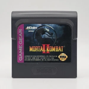 Mortal Kombat II (Sega Game Gear, 1993) - Cartucho auténtico con estuche de plástico - Imagen 1 de 3
