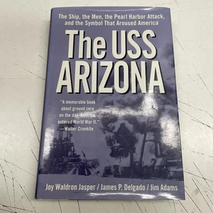 ORIGINAL MILITARY WAR BOOK WW2 USS ARIZONA PEARL HARBOR First Edition N - Picture 1 of 14