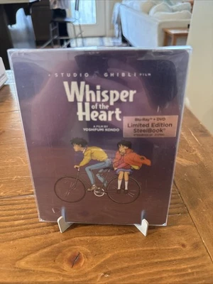 Whisper Of The Heart (Blu-ray/DVD, 2021, STEELBOOK) Studio Ghibli RARE OOP - NEW - Image 1 of 4