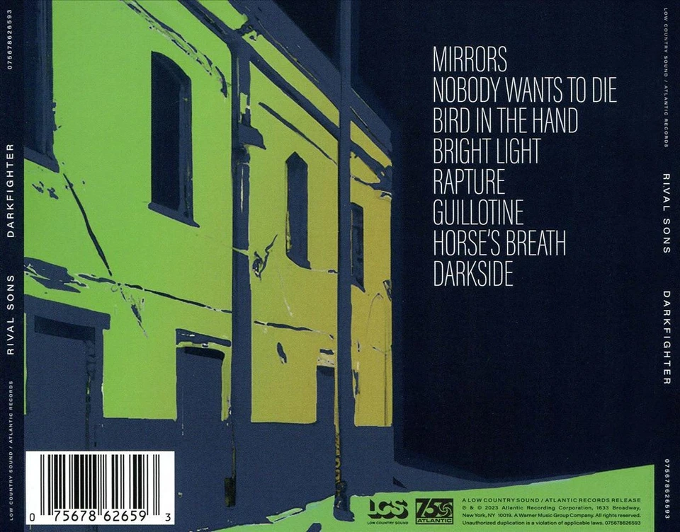 RIVAL SONS DARKFIGHTER NEW CD Foto 1 de 1