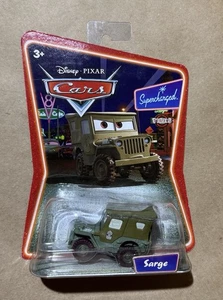 Jeep militar Sarge sobrealimentado diecast película autos Mattel Disney Pixar Cars - Imagen 1 de 6