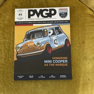 Mini Cooper 2024 PITTSBURGH VINTAGE GRAN PREMIO CARRERA 42 PROGRAMA JULIO 14-23 PVGP - Imagen 1 de 14