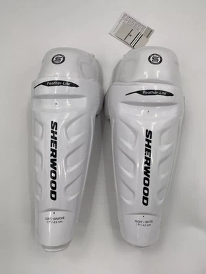 SHER-WOOD 5030 HOF - Caneleiras de hóquei sênior protetoras - Sherwood SR - Tamanho 17" - Imagem 1 de 4