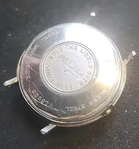 Vintage Vulcain wristwatch watch Case/Back/Crystal Estate - Parts - Picture 1 of 12