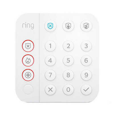 Ring Alarm Home Security System DIY Wireless Keypad V2 Pair W/ Ring Base Station • 40$