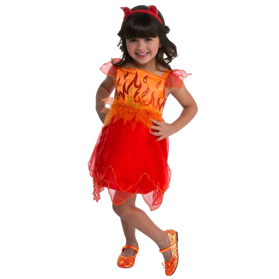 ¡NUEVO! Disfraz de DIABLO Tiny Delights para niñas talla 3T - 4T Foto 1 de 1