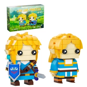 Legend of Zelda Link & Princess Building Blocks Set Zelda Figures Toy Game Model - Picture 1 of 6