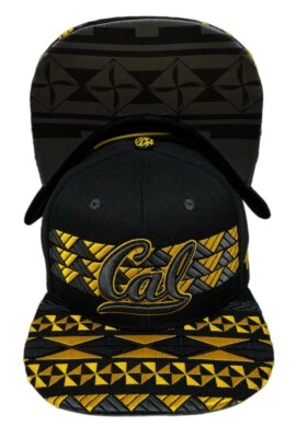 Zephyr NCAA California Golden Bears RARO "Kolohe" TOA Flat Bill SnapBack Sombrero Nuevo con Etiquetas Foto 1 de 4