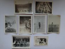 Collection De 8 Vintage WWII Black And White Photos États-Unis Soldats &
