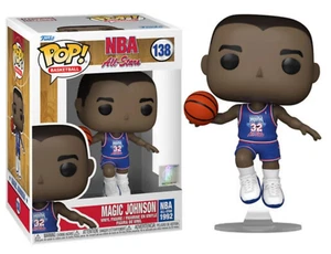Magic Johnson 138 NBA LEGENDS Funko Pop Vinyl NEW IN MINT BOX + PROTECTOR - Picture 1 of 1